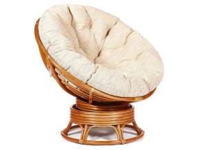 Кресло-качалка Papasan w 23/01 B с подушкой Cognac, ткань Старт в Берёзовском - beryozovskij.magazin-mebel74.ru | фото