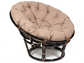 Кресло Papasan 23/01 W с подушкой Antique brown, экошерсть Коричневый в Берёзовском - beryozovskij.magazin-mebel74.ru | фото