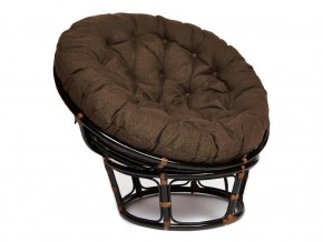 Кресло Papasan 23/01 W с подушкой Antique brown, ткань Коричневый в Берёзовском - beryozovskij.magazin-mebel74.ru | фото