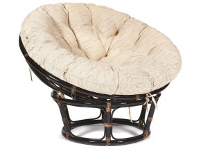 Кресло Papasan 23/01 W с подушкой Antique brown, ткань Старт в Берёзовском - beryozovskij.magazin-mebel74.ru | фото