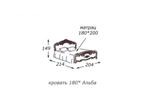 Кровать 2-х спальная 1800*2000 с ортопедом в Берёзовском - beryozovskij.magazin-mebel74.ru | фото