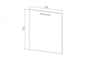 П 60 Комплект для посудомоечной машины 600 мм (цоколь + фасад) ЛДСП в Берёзовском - beryozovskij.magazin-mebel74.ru | фото