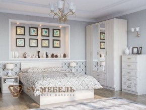 Спальня Вега Сосна Карелия Серия 2 в Берёзовском - beryozovskij.magazin-mebel74.ru | фото