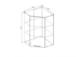 ВУ9 Модуль верхний Угловой МВУ9 в Берёзовском - beryozovskij.magazin-mebel74.ru | фото
